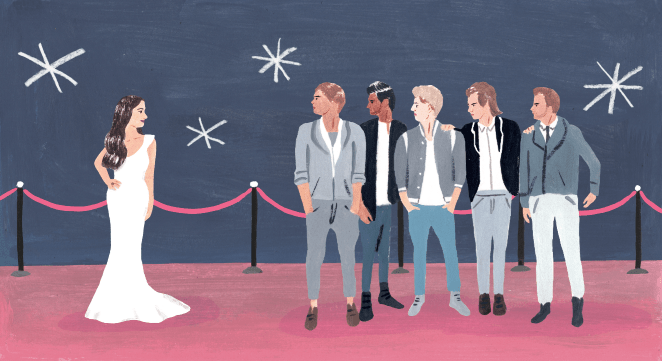 BBFG Key Stills -Elif 1D red carpet Layers - Rebecca Clarke